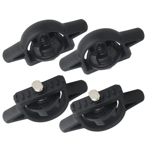 Truck Bed Tie Down Cleat Anchors 4 Pack For Rail System Replacement, Fits Toyota Tacoma Tundra 2005 To 2024