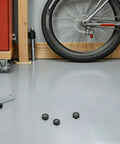 Universal Motorcycle Rubber Grommets Kit For Shock Absorption And Anti Vibration, 2-Pack metal rubber pads with bike wheel