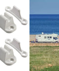 Super Heavy Duty Nylon Door Catch 2 Pack For Caravan RV Boat To Stop Slamming Noise With Precise Fit