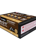 Rock Solid Exterior Wood Screws For Decks And Fences Featuring Nano Coated Corrosion Shield Built Like A Tank For Pressure Treated Lumber With An Easy Install Autopilot Tip In Natural Tan Color Per Single Pound Box packaging showing screws and included bit.