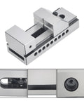 3 X 7 Inch Screwless Vise For Toolmakers, Precision Grinding Insert Toolmaker Clamp, steel construction, rapid clamp jaws, detail view