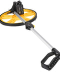 Badafaci Rolling Measuring Wheel, Foldable Handle with yellow wheel and ergonomic grip for precise distance measurement.