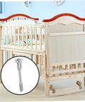 Spring Loaded Plunger Pins Crib Latch Replacement Kit No Fuss Easy Install Durable Iron Hardware For Crib And Window Screen Repairs 6 Pack