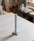 Heavy Duty M8 T Slot Track Jig Fixture component for milling machines and woodworking tables with T slot rail clamp