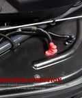 Dang Tough Single Stud Battery Junction Block For Cars And Boats Slick 12V Power And Ground Distribution Post with connections in use.