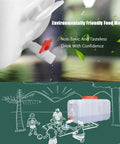 Food Grade Water Storage Tank 340L Plastic Storage Barrel for home, office, school, hotel, and outdoor use with red valve