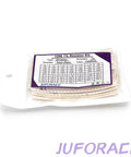 Massive 1500 Pack 1206 SMD Resistor Kit With 60 Values From Zero Ohm To One Point Five Thousand Ohm Thick Film One Quarter Watt Tolerance Plus Or Minus One Percent SMT Chip Resistors Assortment Set For DIY Electronics Gear And Pro Hobbyists in clear packaging with visible resistor chart.
