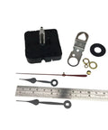 Battery Clock Movement Replacement Kit With Hands One And A Quarter Inch Shaft Fits Three Quarter Inch Dial DIY Clock Assembly