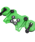 Professional Tile Hole Saw Kit With Dual Suction Cup Guide Jig And Sixteen Dry Wet Drill Bits From 6 To 50 Mm For Ceramic Tile Glass Granite Marble Drilling Like A Boss, dual suction guide
