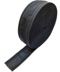 4 Inch Wide Carpet Cord Cover Pro Grade 100 Feet Long Black Cordura Nylon Cable Protector rolled side view
