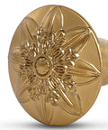 Champagne Bronze Cabinet Knobs Ten Pack Vintage Round Floral Hardware One Point Four Inch Classic Kitchen Cabinet Handles For Cabinets