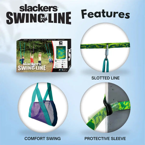 Swing Line Kit For Backyards Turn Healthy Trees Into The Ultimate Swing Set With Gym Rings Easy To Install And Safe