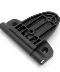 Heavy Duty Black Plastic Door Hinges For Barn Shed Gates Square And T Hinges Tough Gate Hardware 1 Piece Weather Resistant