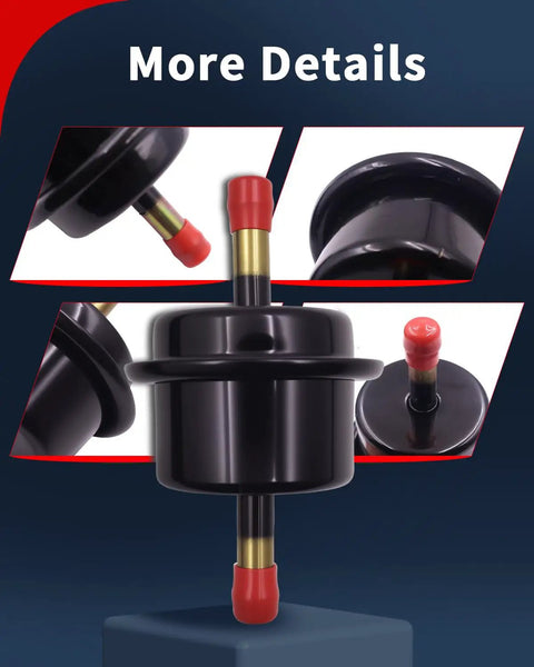 Close-up of Automatic Transmission Filter Kit ATF Fluid Oil Filter for Honda Accord Civic Pilot, black and red details.