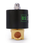Heavy Duty 3 8 Inch Zinc Alloy Solenoid Valve 12 Volt Dc Normally Closed Npt 0.6 Cv Zero Pressure Opens Direct Lift