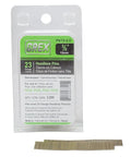 23 Gauge Five Eighths Inch Headless Pins 2,500 Per Box For Use With P630 P635 P645 P645L P650 P650L Perfect For Cabinet Making, DIY Friendly, Furniture Fastening, And Precise Pin Nailing Projects. 2,500-pack 23 gauge 5/8 inch galvanized headless pins in blister pack