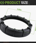 Drop In Direct Fit Fuel Tank Lock Ring And Fuel Pump Retainer Nut Ring with dimensions for Jeep and Dodge vehicles