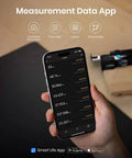 Digital Tape Measure And Laser Distance Meter Combo For Pro And DIY Use With 12ft Digital Tape And 330ft Laser Range Perfect For Home Improvement Construction Woodworking And Long Distance Measuring, smart measurement app on phone