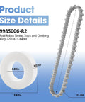 Product detail showing pool cleaner timing track and climbing ring from Must Have Pool Cleaner Replacement Kit.