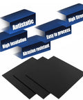 High Temp Resistant Bakelite Phenolic Sheet for Electrical Insulation 150x150mm Thick 2 to 30 mm CNC Machinable Black Laminated Board for Industrial and DIY Projects, black sheet with insulation features