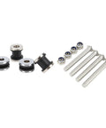 Detachable Docking Hardware Kit For Sportster 883 1200 XL 2004-2017, including chrome plated screw set and mounting components.