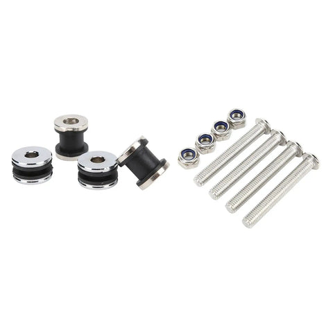 Detachable Docking Hardware Kit For Sportster 883 1200 XL 2004-2017, including chrome plated screw set and mounting components.