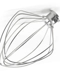 Six Quart Wire Whip Stainless Steel Stand Mixer Accessory Replacement To Whip Up Fluffy Whipped Cream And Egg Whites