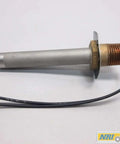 Detect-A-Fire 190F Vertical Fire Detection Head Automatic Heat Activating Sprinkler Unit For Heavy-Duty Commercial Use Swap In Part 12-E27120-000-04 And D554844 showing stainless steel body and wiring.