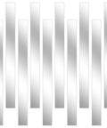 Metal Shim Set Of 10 Stainless Steel Strips In Mirror Silver Finish, 12 Inch Long And 1 Inch Wide, 0.02 Inch Thick Gap Filler And Trim For DIY Projects