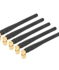 Five Pack Router Antennas 50W 3dBi High Gain SMA Male For Drones, Home Security, Smart Home Systems, Meter Reading, Long Range