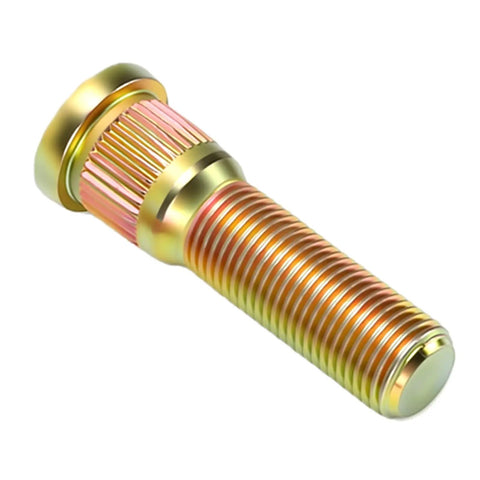 Heavy Duty 1/2 Inch 20 Thread Wheel Studs And Lug Nuts Kit Replaces 007-122-00, steel wheel stud with threaded end