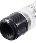Panel Type Water Flow Meter G15 Zero Point Five To Five GPM And 2 To 18 LPM with 20 mm BSP female thread, plastic metal, close-up view