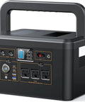 Kick Back With This 650W Portable Power Station, 576Wh LiFePO4 Battery, Fast Solar Generator For Camping with multiple output ports.