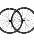 38mm Tubeless Disc Brake Road Wheelset 700c Carbon Fiber Toray T700 with 25mm Rim Shimano 8 to 12 Speed UCI Approved EN Certified