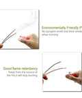 Demonstration of flame retardancy and environmentally friendly PVC for 40 Piece 10cm Male To Female Jumper Wires Ribbon Cables For Arduino Raspberry Pi Breadboard Projects Multicolor Solderless 2.54mm Pitch 40 Pin Connector Pack Plug And Play Diy Friendly