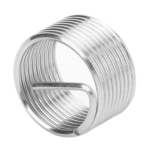 Super Heavy Duty 10 Piece Stainless Steel Wire Thread Inserts M18x1.5 For Damaged Hole Repair Kit With Precise Drill Bit Installation Tool stainless steel insert