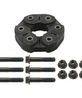 MOOG 670 steering shaft flex coupling disc with six bolts and six nuts