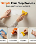 2026 Upgrade Drywall Repair Kit With Scraper For Quick Hole Patching And Wall Mending Spackle Set guide