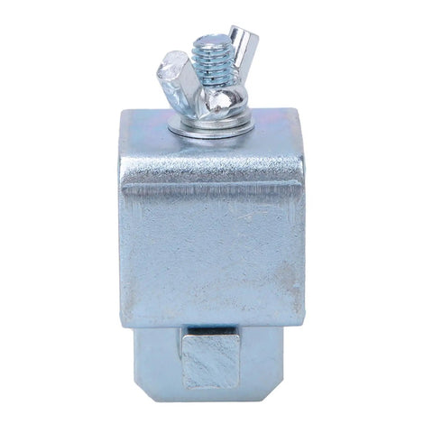 Durable 8 Pack Butt Welding Clamps Made From Galvanized Steel To Clamp Sheet Metal Car Doors And Floor Panels For Super Strong Weld Repairs That Stick Like Glue, close-up of a single clamp.