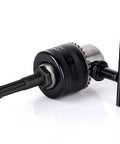 Go-To Quick Change Drill Chuck Adapter With SDS Plus Shank For Hammer Converter showing 3-jaw keyed grip