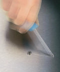 Close-up of a hand using a screwdriver from the Advent Calendar 2025 For Tool Nerds And Gearheads 28 Piece Screwdriving Kit