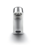 Front view of AquaSense Hands-Free Sensor Faucet for Single-Hole Install 0.5 GPM Aerator Thermostatic Mixing Valve Chrome Finish