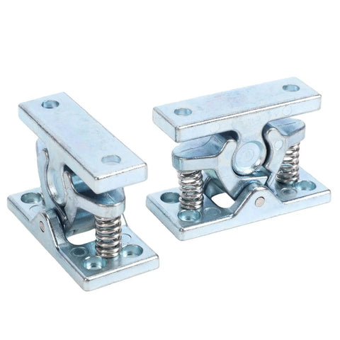 Spring Loaded Double Roller Door Catch Latch For Cabinets RVs Trailers Boats And Garages Easy Lock Stop in zinc alloy