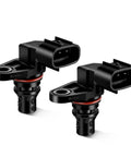 Two Camshaft Position Sensors Set For 2.0L Hyundai Elantra Elantra GT Kona Forte Soul Forte5 Seltos Replaces 39350 2E200 393502E200, black