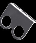 10 Pack Ultrasonic Sensor Mounting Brackets For Distance Sensor Modules With Screws And Nuts Transparent Clear Mounting Kit