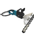 Pro Grade 27.5 Inch Closed Cell PU Foam Planer Cuts Polyurethane Walls Fast, heavy duty electric tool for insulation trimming.