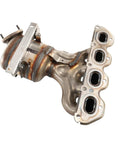 GM Exhaust Manifold Kit With Three Way Catalytic Converter Replacement, metal component against white background