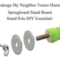 Ready To Rock M6 Hanger Bolts Kit With Wing Nuts And Flat Washers Galvanized Steel Hardware for securing a stand pole