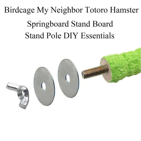 Ready To Rock M6 Hanger Bolts Kit With Wing Nuts And Flat Washers Galvanized Steel Hardware for securing a stand pole