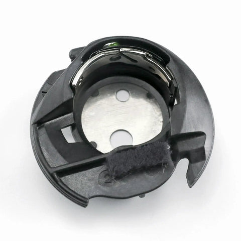 Premium Replacement Bobbin Case Compatible With Brother And Babylock Sewing Machines. Durable black plastic, precise thread control.
